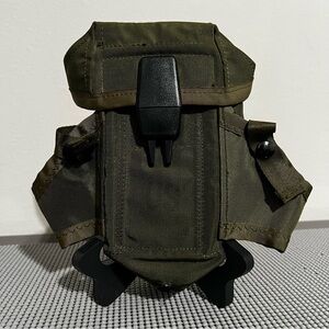 US Military ALICE LC1 Triple Mag Pouch Small Arms Ammo Case Tremendous Condition